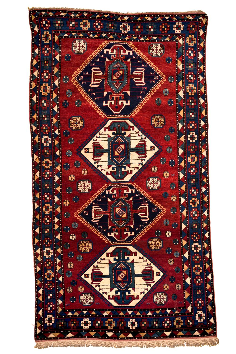 Borçalı xalçası<br> © Azərbaycan Xalça Muzeyi, DDK-1138, XIX əsrin sonu