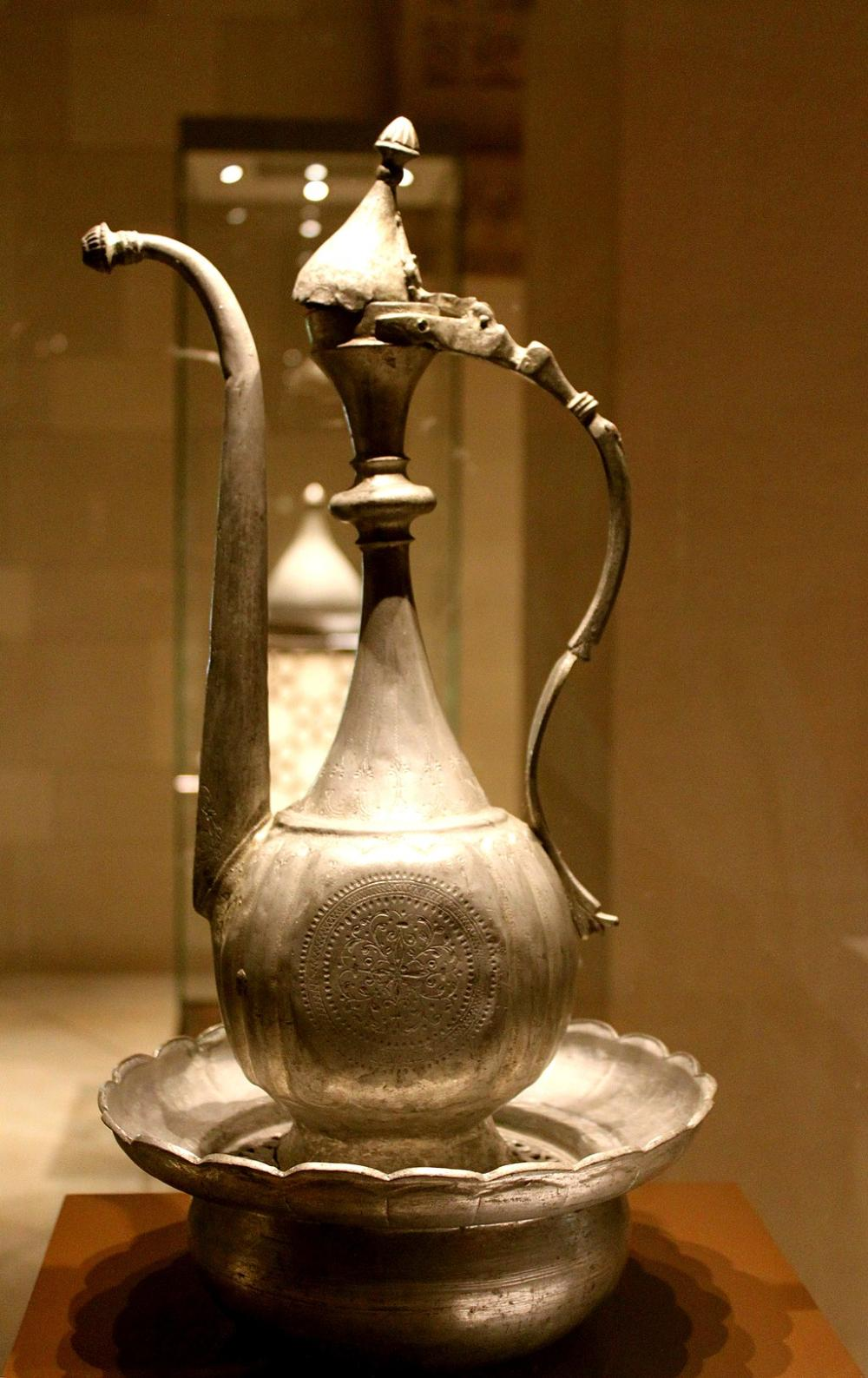 Gümüş aftafa<br> © Şirvanşahlar sarayı, Orta əsrlər