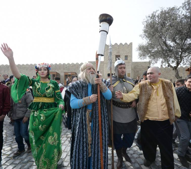 Bakıda keçirilən Novruz şənliyi<br> © Azərbaycan Dövlət İnformasiya Agentliyi (AZƏRTAC)